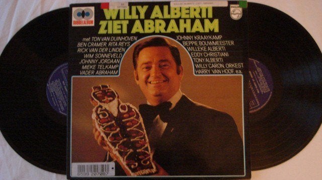 Willy Alberti ziet Abraham, Cd's en Dvd's, Vinyl | Nederlandstalig, Gebruikt, Overige genres, Ophalen of Verzenden, 1970 - 1979