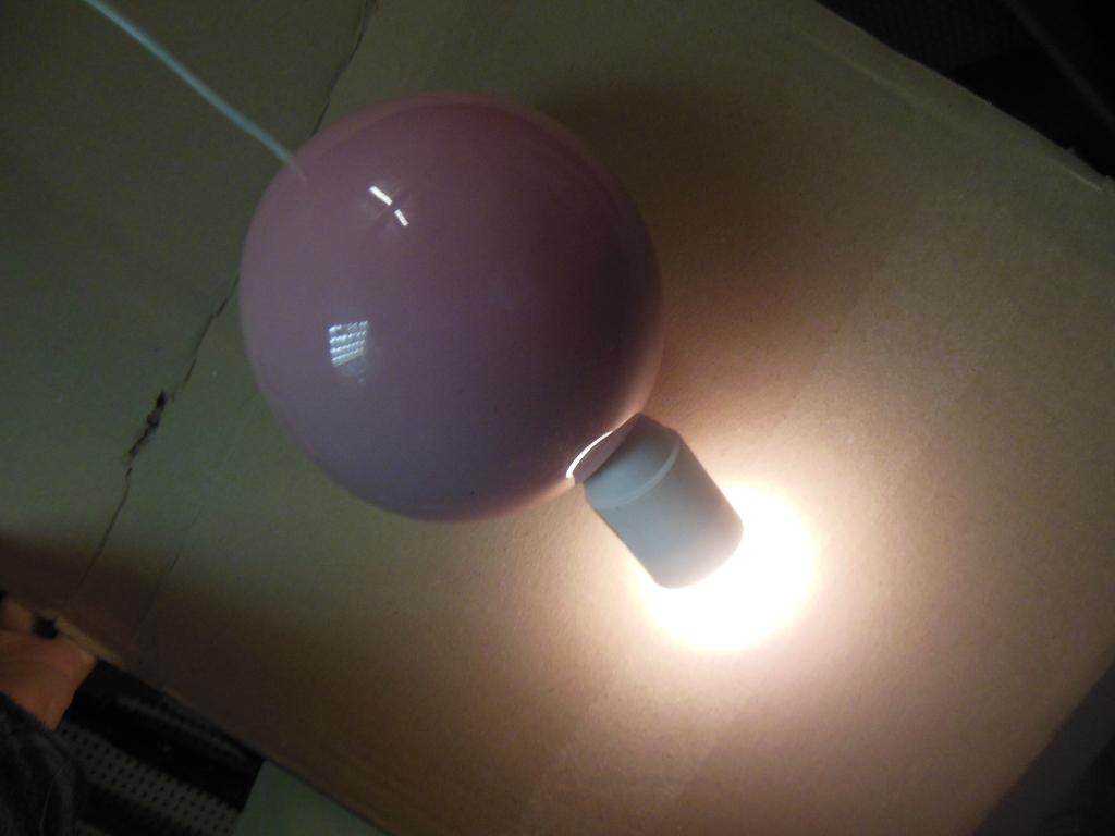 lamp vintage rose wandlamp 230volt decoratie nachtkastje, Ophalen of Verzenden, Zo goed als nieuw, Overige materialen