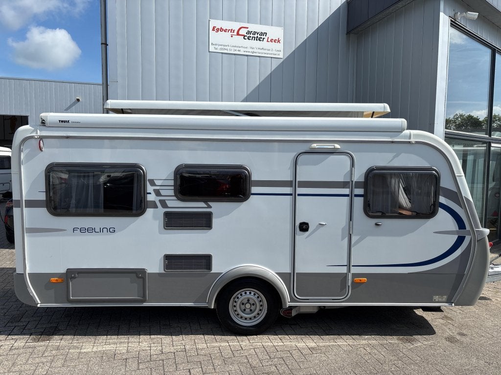 Eriba Feeling 425 Mover / luifel, Caravans en Kamperen, Standaardzit, Bedrijf, 4 tot 5 meter, Eriba