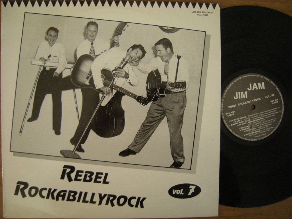 Various (Rebel Rockabilly Rock) Vol.7, LP, Ophalen of Verzenden, Zo goed als nieuw, 12 inch