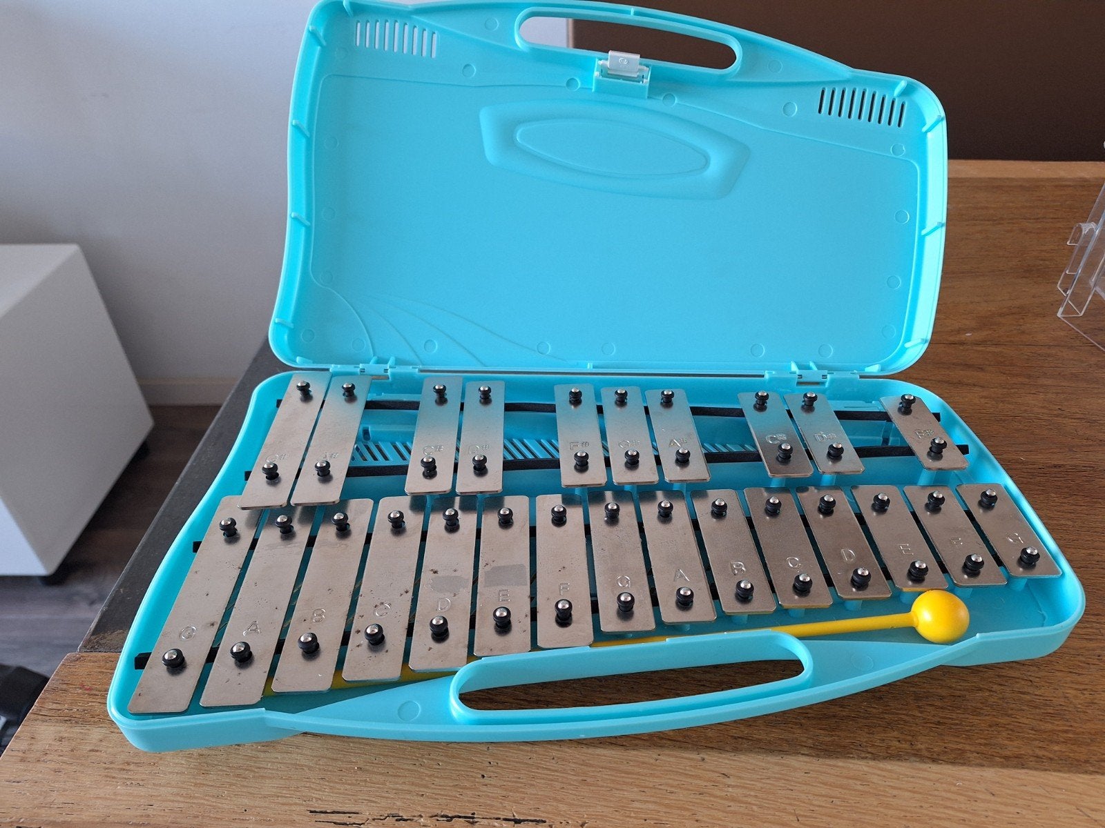 Glockenspiel AX-25N2, Ophalen