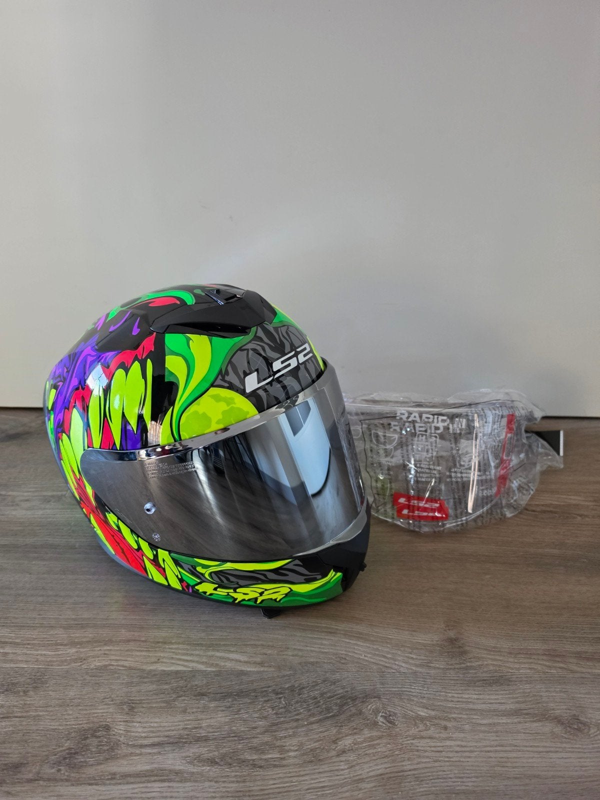 LS2 Integraalhelm - Nieuw met doos en extra vizier, Heren, Ophalen of Verzenden, Integraalhelm, L