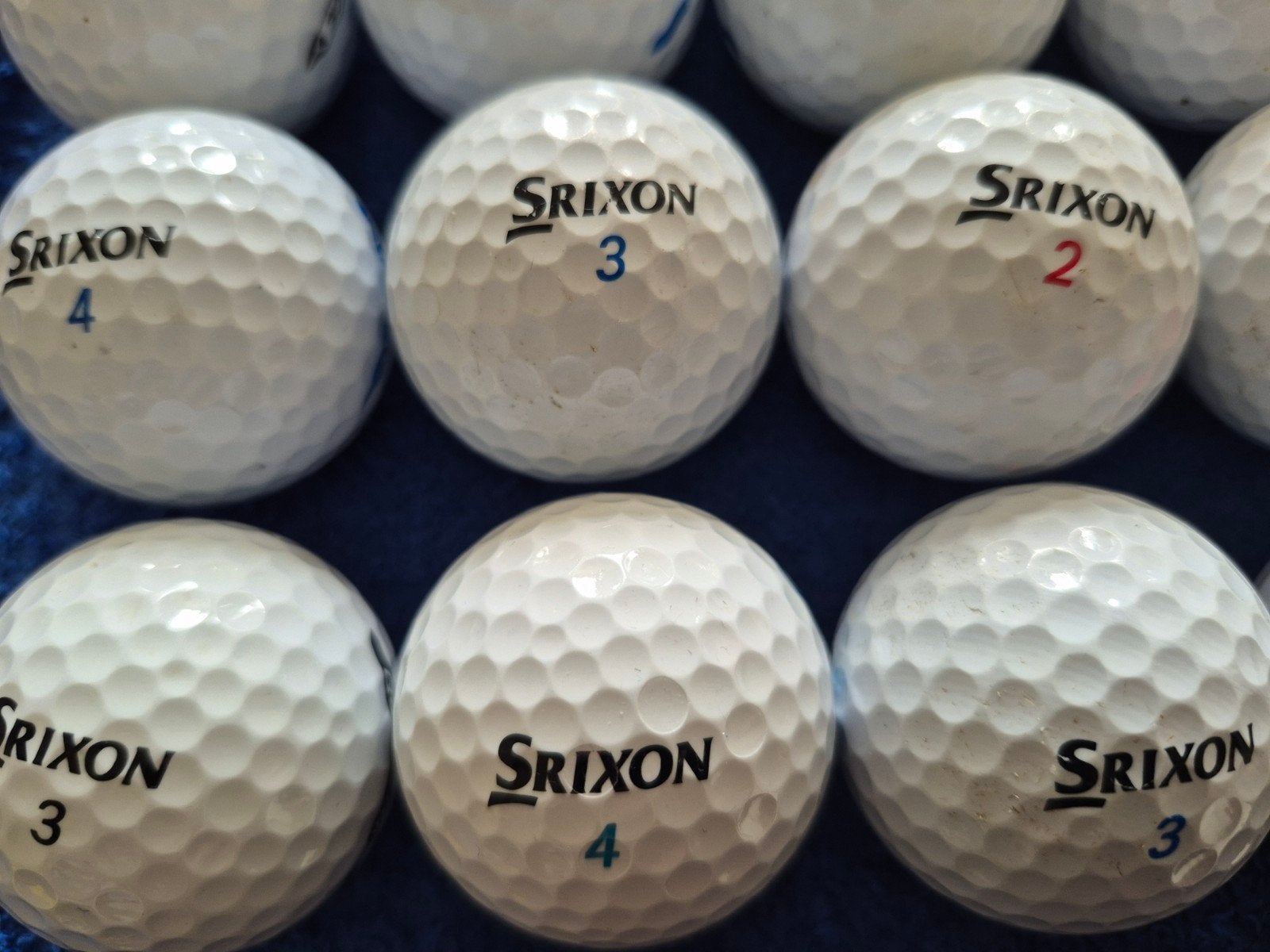 Srixon Mix Lakeballs - 97 stuks golfballen, Sport en Fitness, Golf, Ophalen of Verzenden, Zo goed als nieuw, Bal(len)