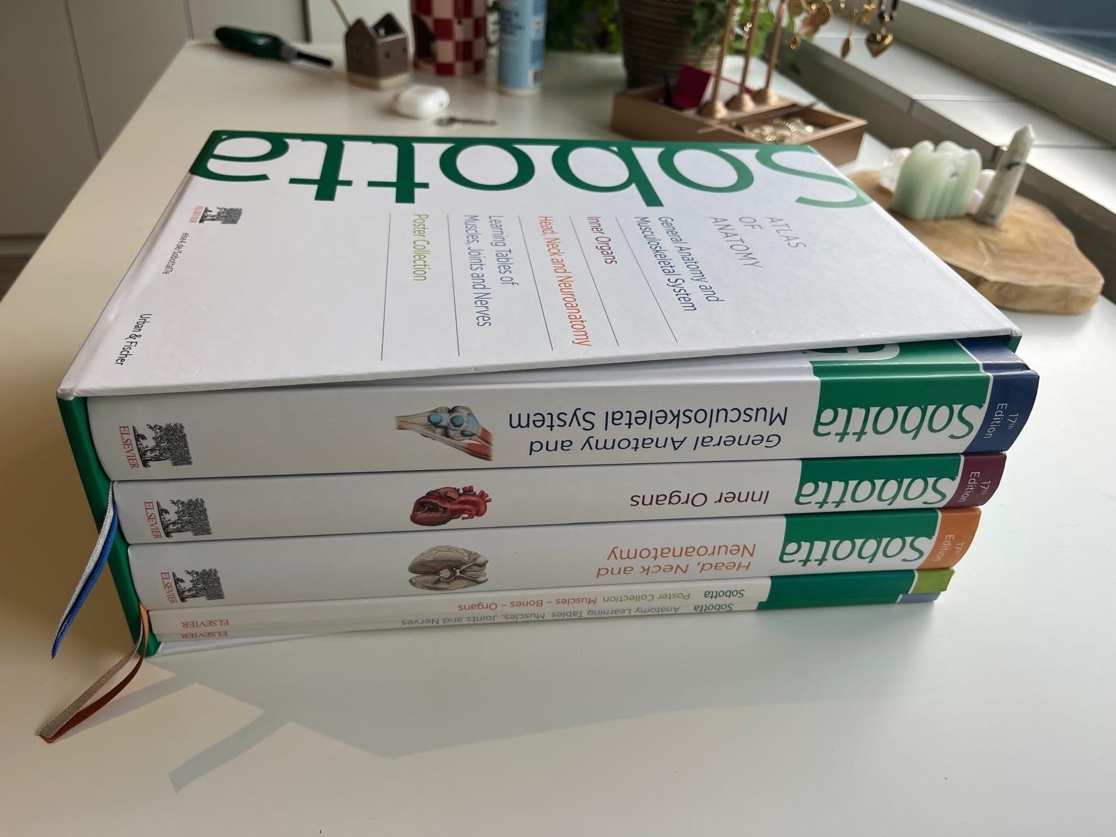Sobotta Atlas van de Anatomie - 17e editie (compleet), Ophalen of Verzenden, Beta, Zo goed als nieuw, WO