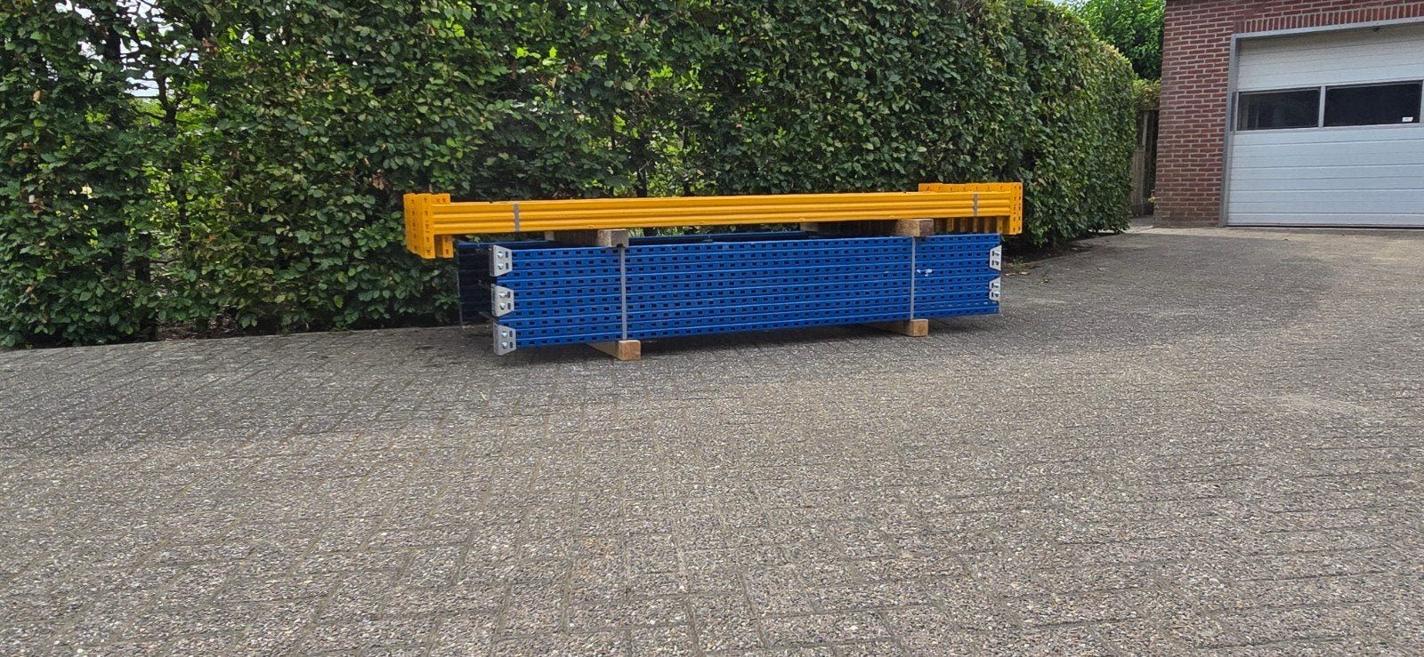 11,5 meter Esmena palletstelling zo goed als nieuwe, Ophalen