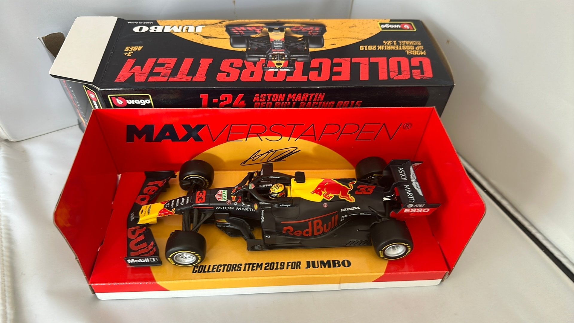 RB15 Max Verstappen 2019, Hobby en Vrije tijd, Modelauto's | 1:24, Ophalen of Verzenden, Nieuw, Auto, Overige merken