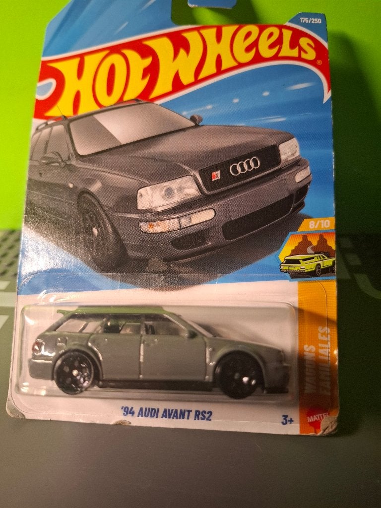 Hotwheels - 1994 Audi Avant RS2 [grijs] 1/60 MIB, Ophalen of Verzenden, Nieuw, Auto