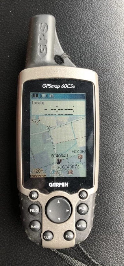 Garmin 60CSx handleiding en City Navigator Europe NT, Ophalen, Zo goed als nieuw, Navigatie of Gps