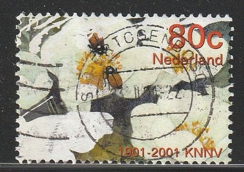 Nederland 2001 1956 Duinroosje, Gest Den Bosch, Ophalen of Verzenden, Na 1940, Gestempeld