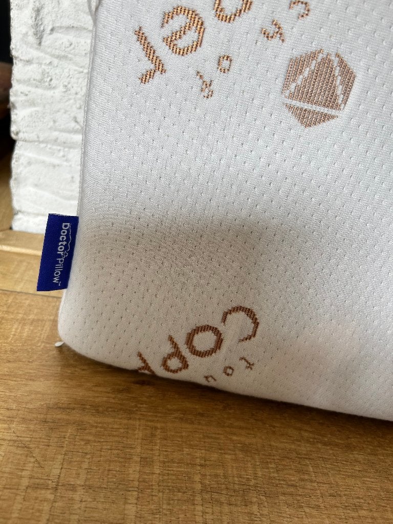 anti snurk kussen touch of copper als nieuw, Eenpersoons, Wit, Ophalen of Verzenden, Zo goed als nieuw
