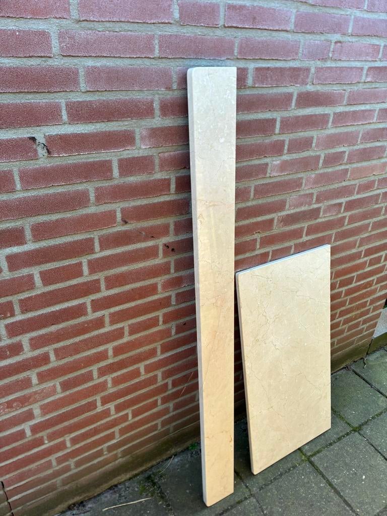 Marmeren platen, Ophalen, Overige materialen, Minder dan 50 cm, 100 tot 150 cm