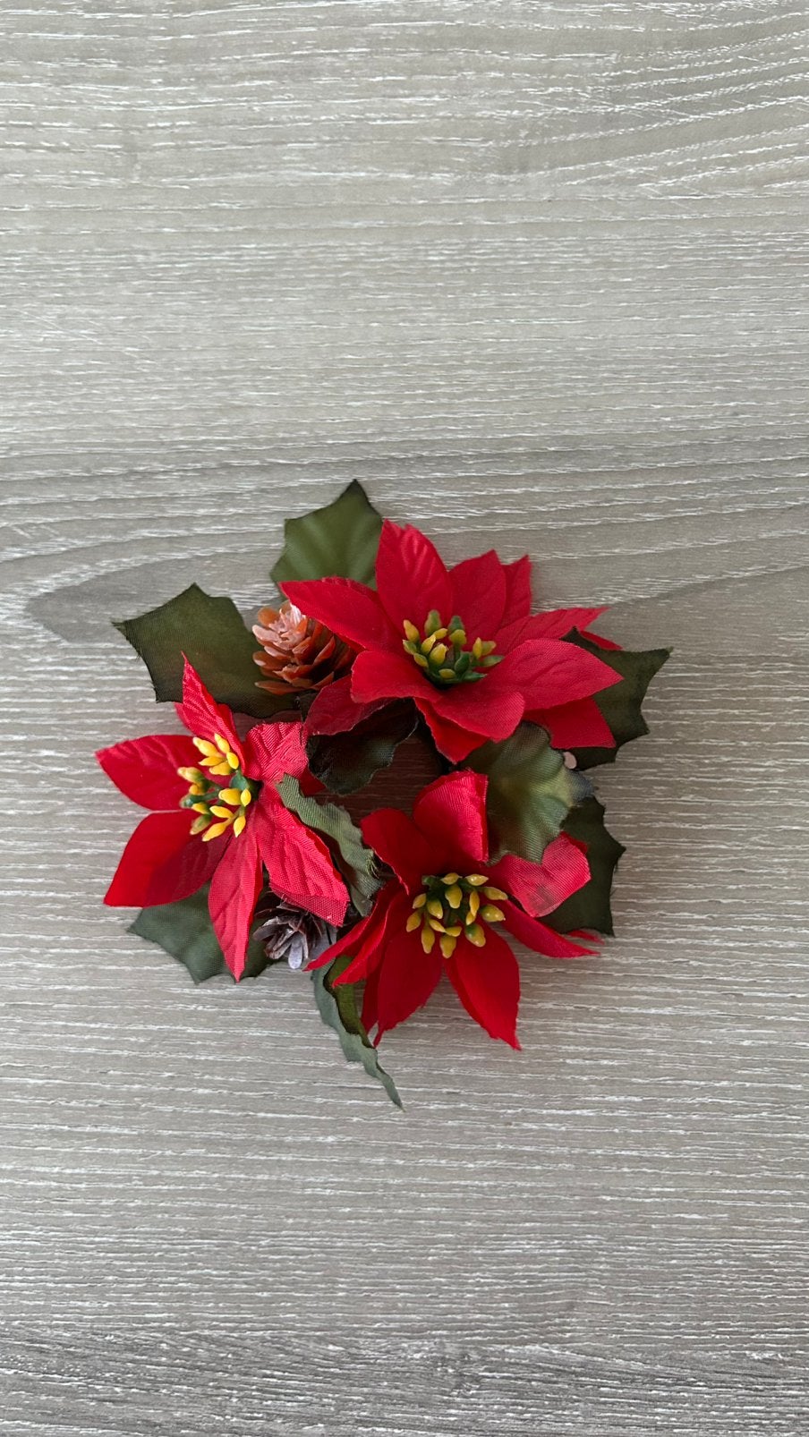Kaarsenkransje kerstster, Ophalen of Verzenden, Zo goed als nieuw