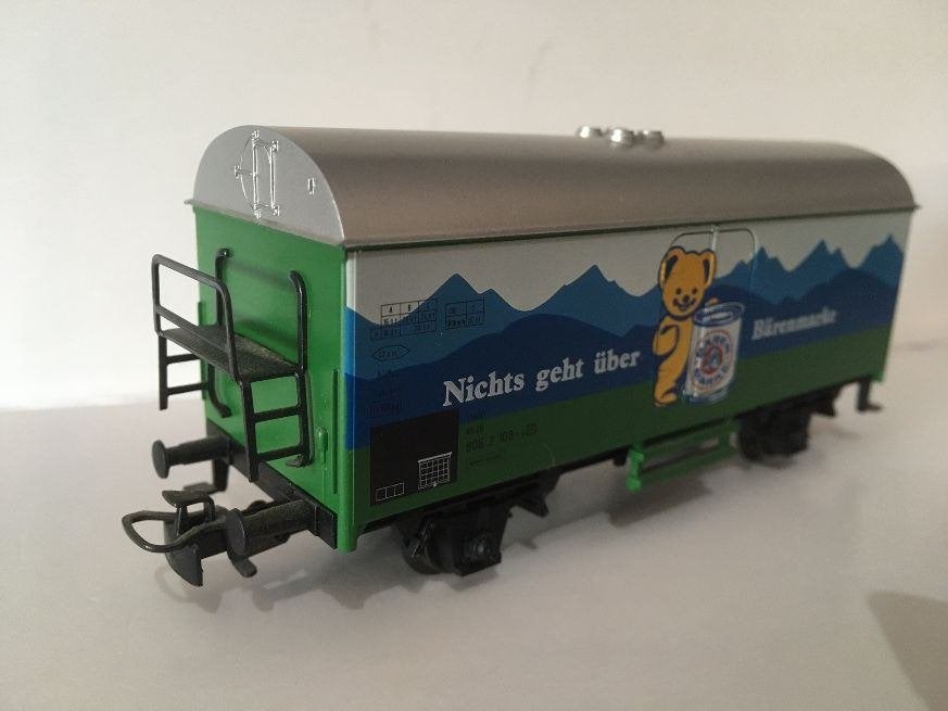 Marklin spoorwagon Barenmarke  model HO, Gelijkstroom of Wisselstroom, Wagon, Ophalen of Verzenden, Zo goed als nieuw
