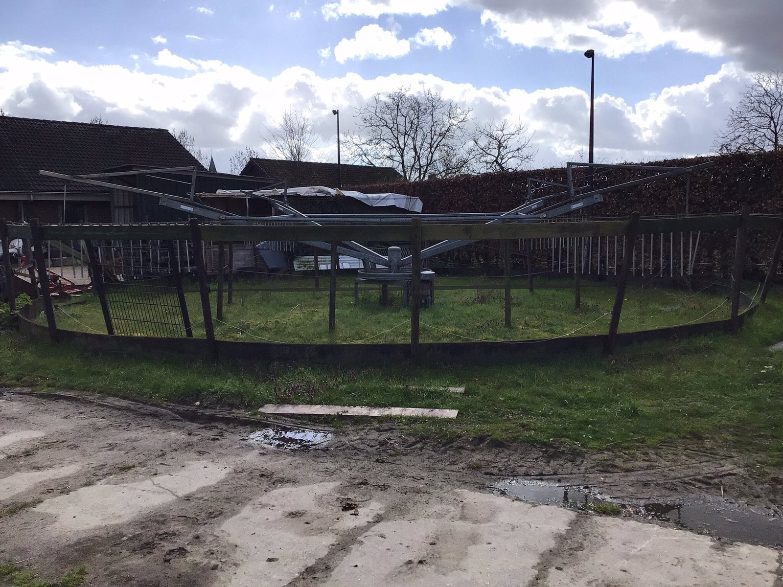 Te koop stapmolen voor 4 paarden., Ophalen, Gebruikt, Overige disciplines