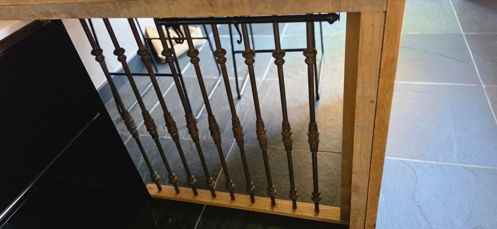 Decoratieve metalen spijlen voor balustrade of trap, Antiek en Kunst, Ophalen of Verzenden