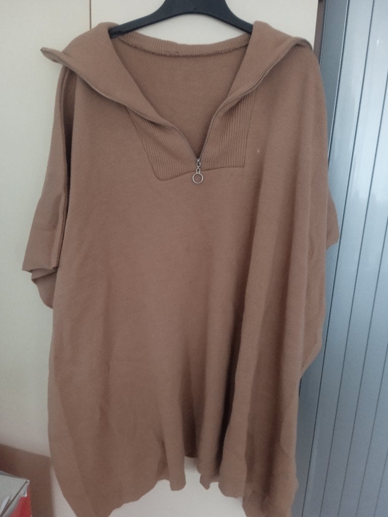 Nieuwe diverse kleuren poncho trui - one size, Maat 38/40 (M), Overige kleuren, Verzenden, Nieuw