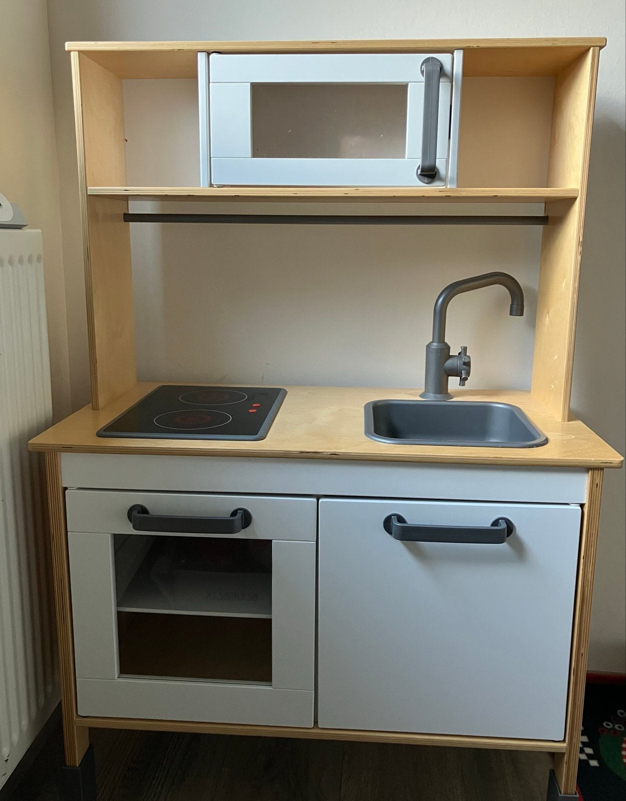 IKEA Duktig Speelkeuken met magnetron en accessoires, Ophalen, Gebruikt, Hout, Speelkeuken