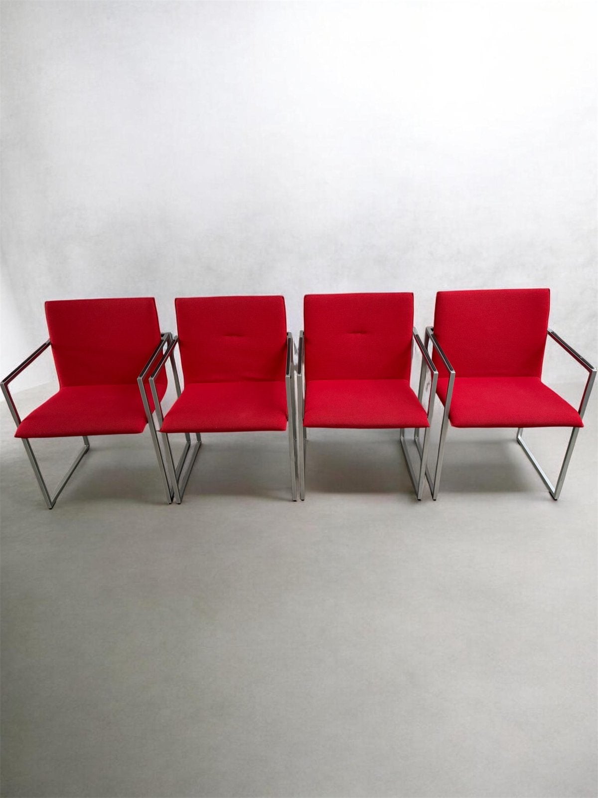 Arco frame xl stof rood, Huis en Inrichting, Stoelen, Ophalen of Verzenden, Zo goed als nieuw, Rood, Stof
