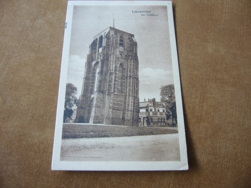LEEUWARDEN  =  DE OLDEHOVE  1925, Verzamelen, Ophalen of Verzenden, 1920 tot 1940, Gelopen, Friesland