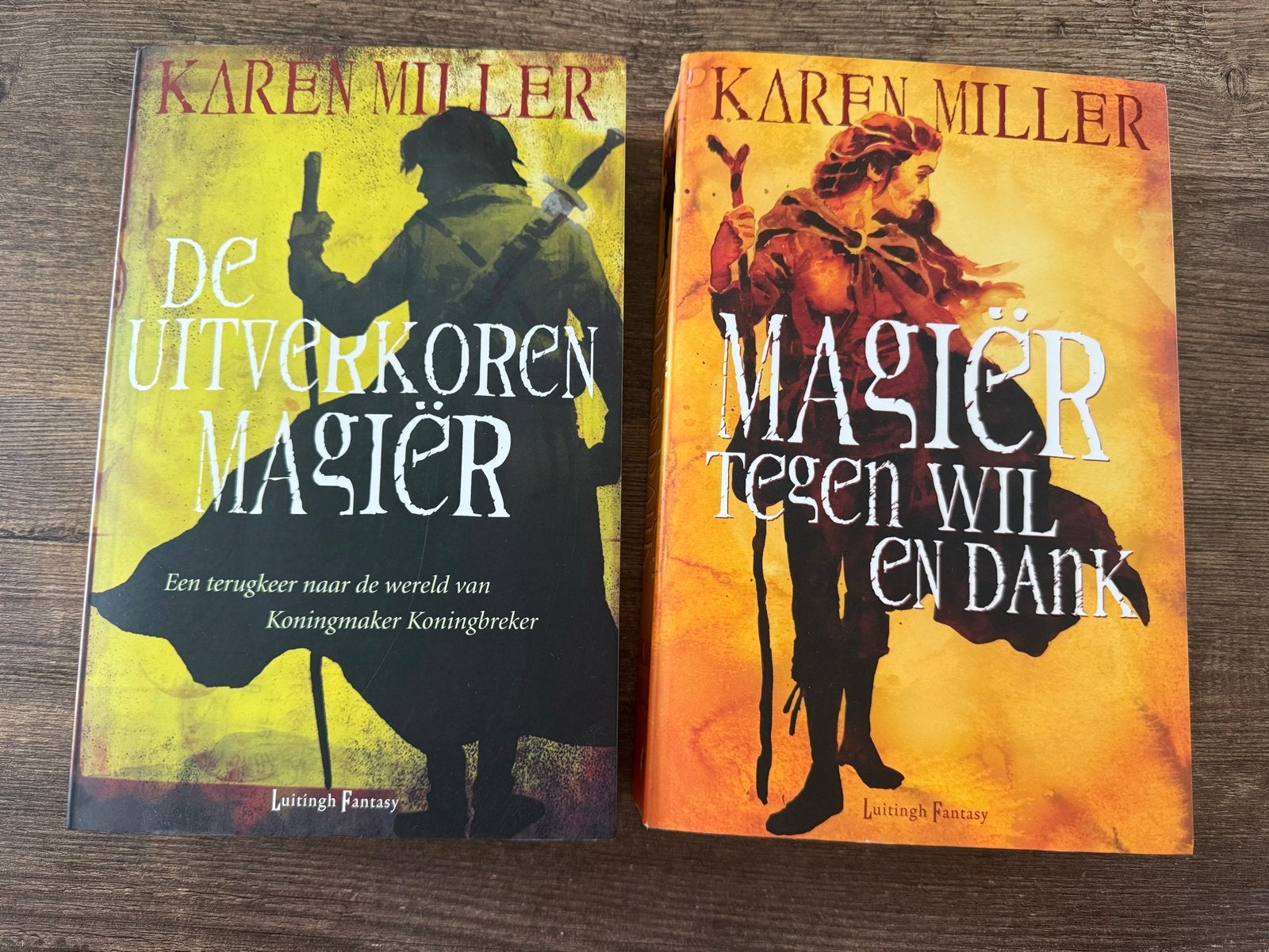 Karen Miller magiër, Ophalen of Verzenden, Zo goed als nieuw