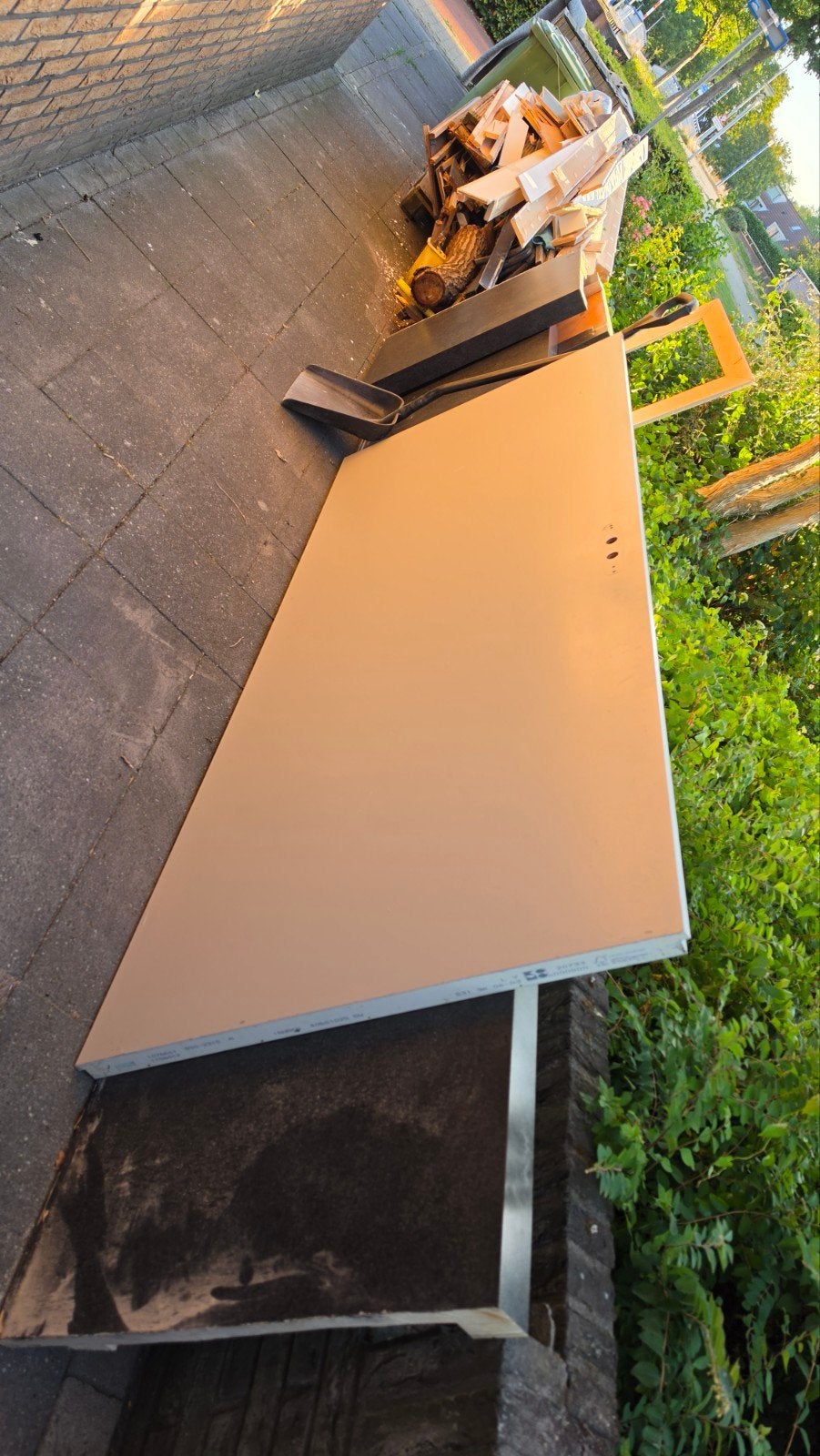 Opdekdeur - Binnendeur, Ophalen, Binnendeur, 200 tot 215 cm