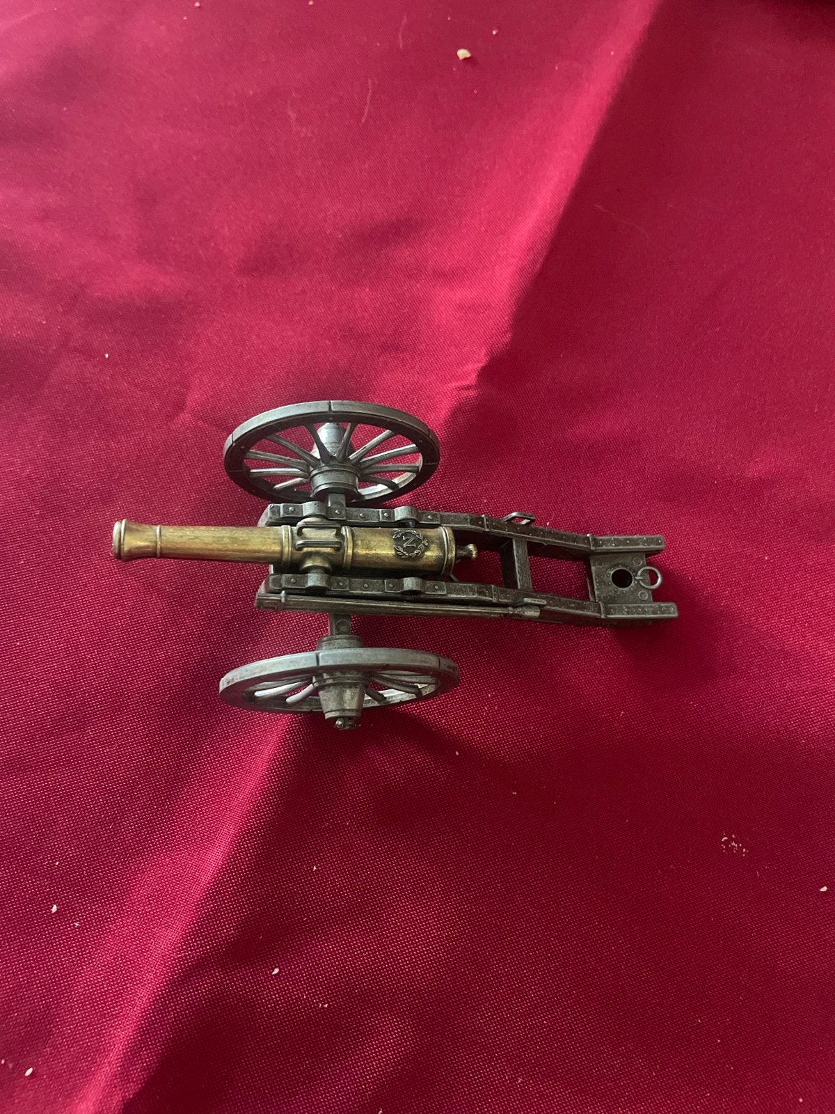 Decoratief kanon miniatuur - metaal, Ophalen of Verzenden