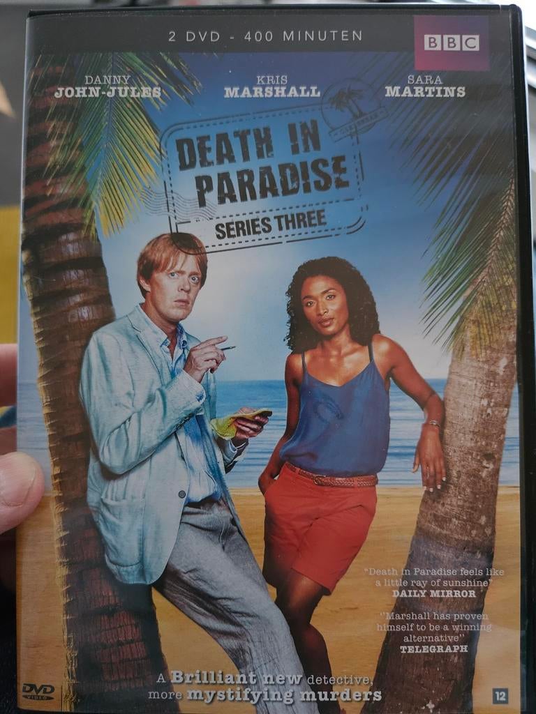 Death in Paradise - Serie 3 (2 DVD's), Vanaf 12 jaar, Ophalen of Verzenden, Gebruikt, Detective en Krimi