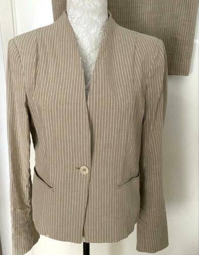 Van der Mark jasje met bijp. Rok maat L [DM], Kleding | Dames, Ophalen of Verzenden, Zo goed als nieuw, Maat 42/44 (L), Jasje