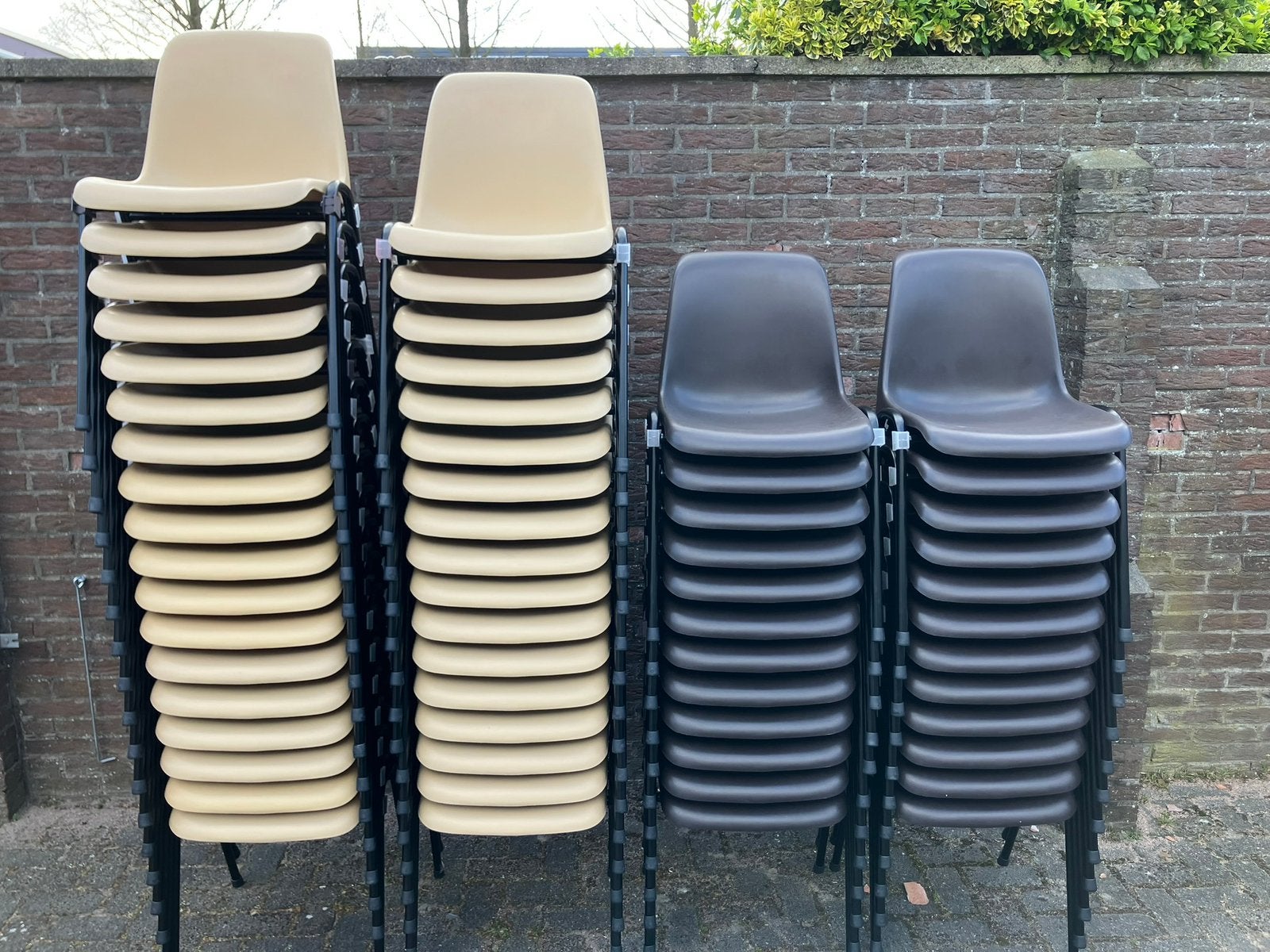 AA-kwaliteit nieuwe stapelstoelen kantinestoelen zaalstoelen, Ophalen, Overige kleuren, Nieuw, Metaal