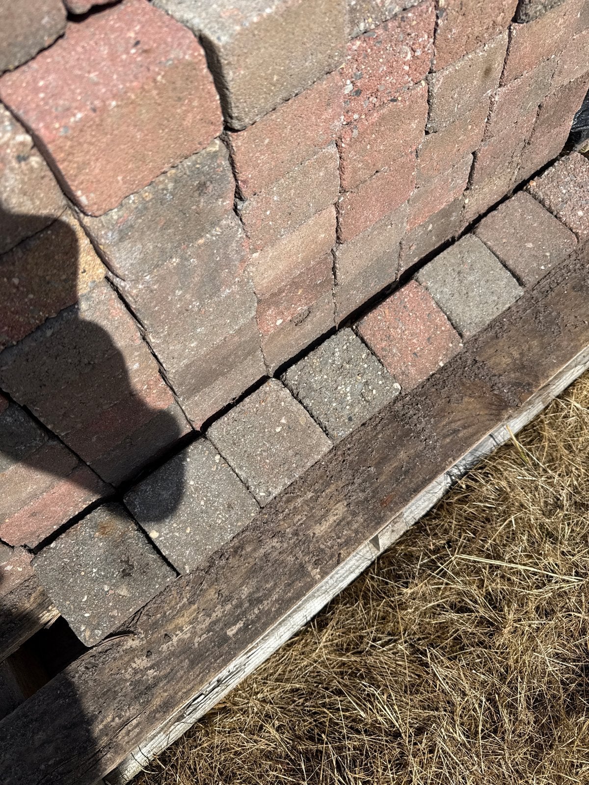 Betonklinkers - ca. 6-7 m², Ophalen, Gebruikt, Klinkers, 5 tot 10 m²