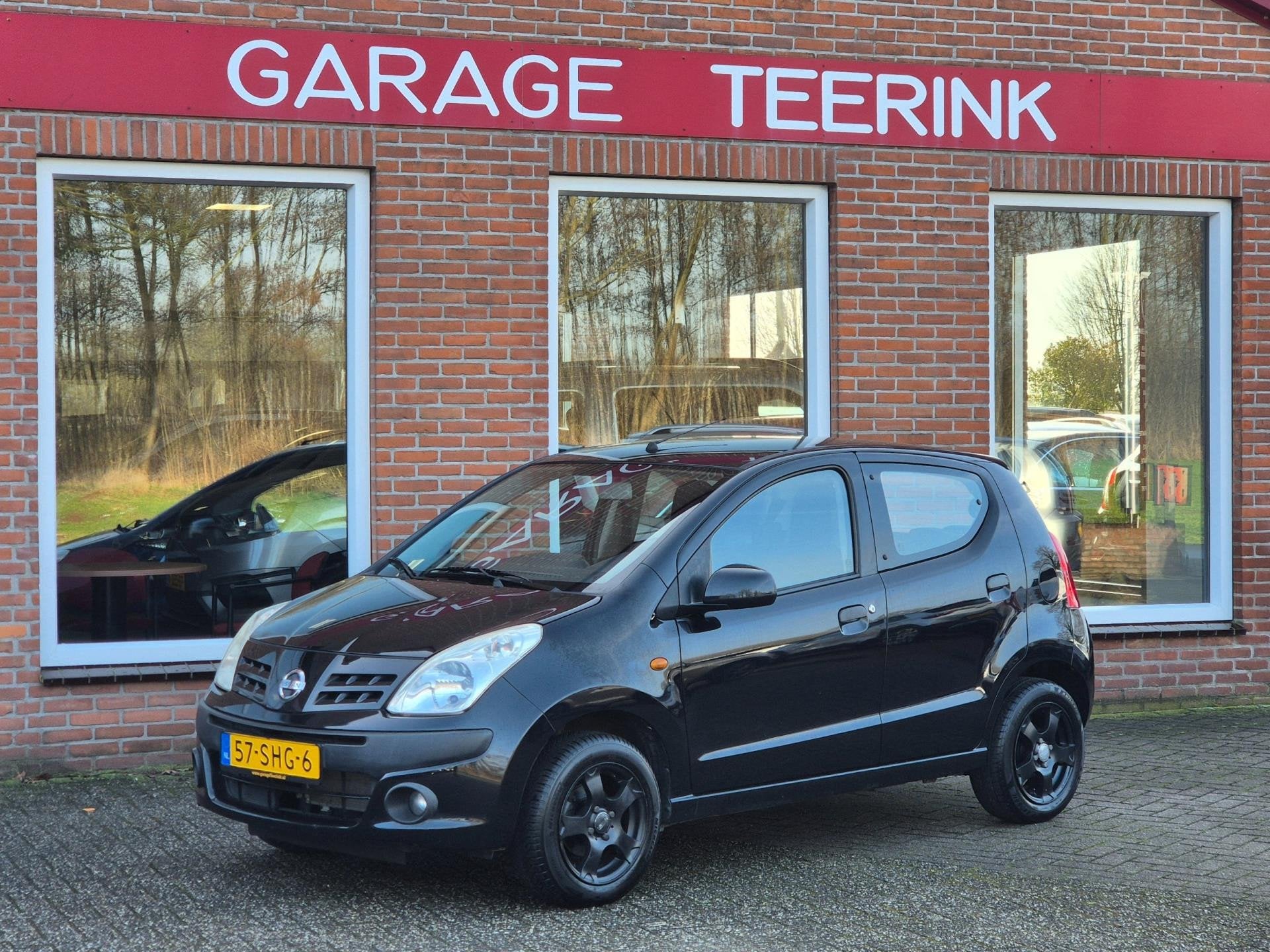 Nissan Pixo 1.0 Acenta 68PK 5drs airco, elektr.ramen, stuurb, Auto's, Voorwielaandrijving, Euro 5, Stof, Gebruikt