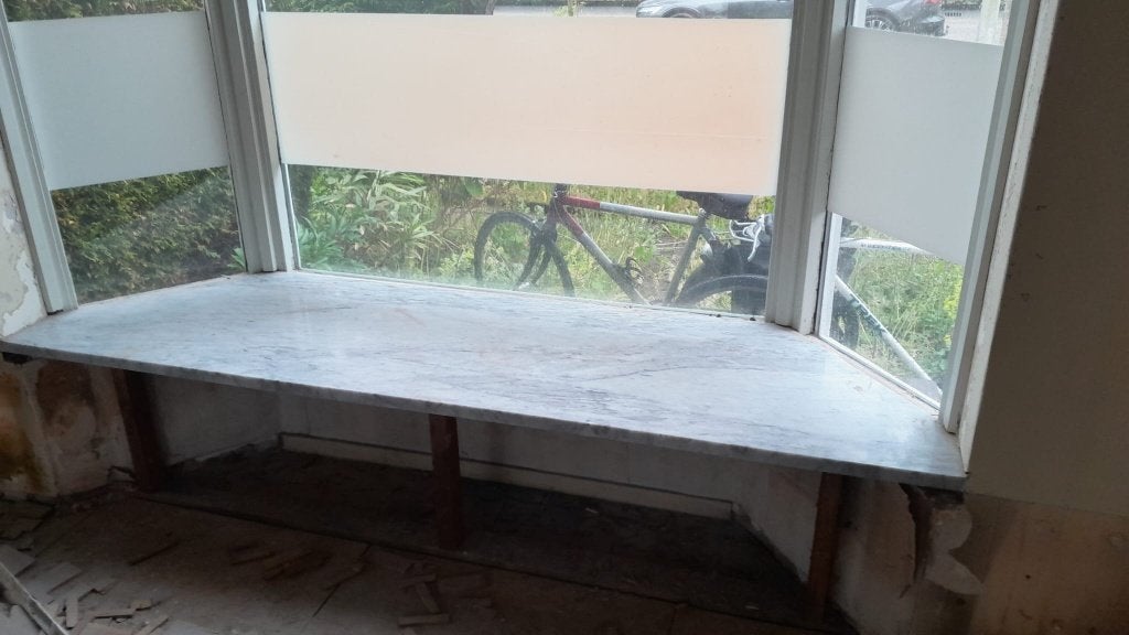 ~ Diverse Bianco Carrara marmer platen ~, Doe-het-zelf en Verbouw, Tegels, Ophalen, 60 cm of meer, 40 tot 60 cm, Wandtegels