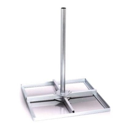 Tegelvoet voor parasols of weerstations - stevig en stabiel, Ophalen, Nieuw, 1 tot 2 meter, Parasolvoet