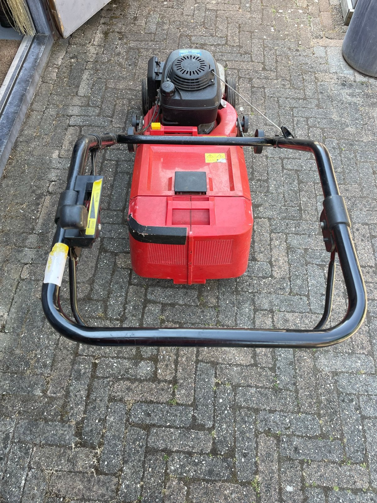Wolf-Garten 6.42 H Benzine Grasmaaier Honda Motor, Tuin en Terras, Grasmaaiers, Ophalen, Cirkelmaaier, Gebruikt, Opvangbak