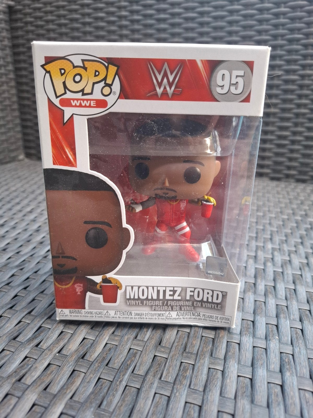 Funko Pop! WWE Montez Ford #95, Ophalen of Verzenden, Nieuw