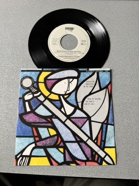 ORCHESTRAL MANOEUVRES IN THE DARK - maid of orleans 7 INCH, Cd's en Dvd's, Vinyl Singles, Gebruikt, 7 inch, Ophalen of Verzenden
