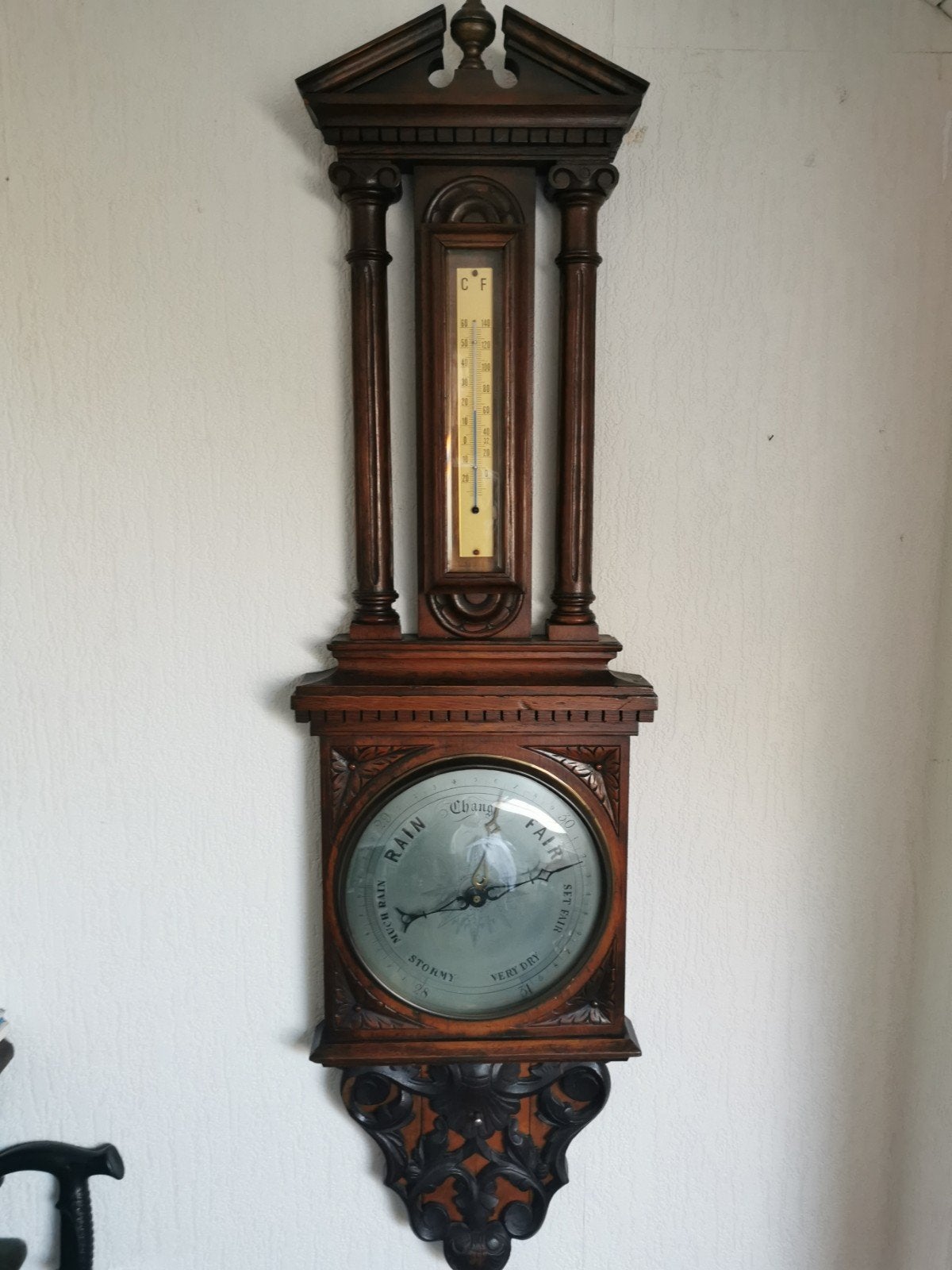 mooi weerstation ruim een meter, Audio, Tv en Foto, Weerstations en Barometers, Ophalen, Gebruikt, Weerstation