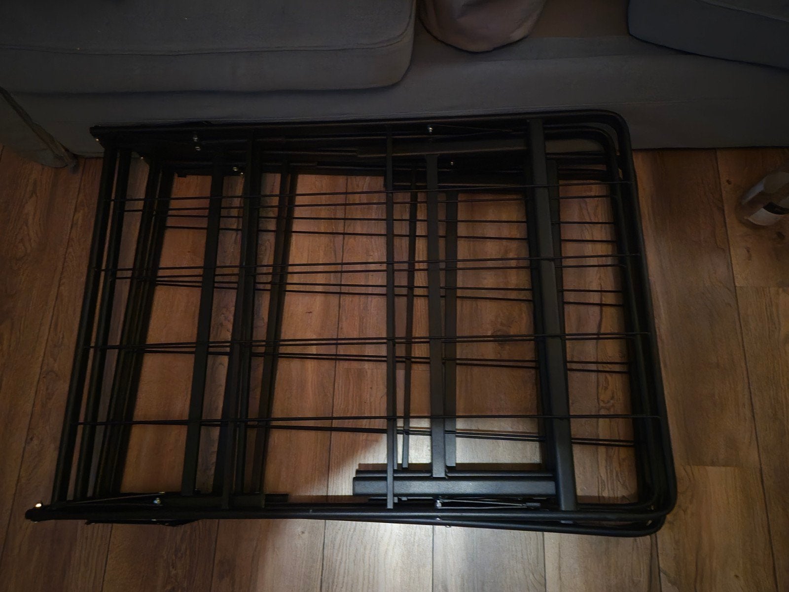 140x200 met bamboe matras - gratis af te halen, Ophalen, Gebruikt, Tweepersoons, 140 cm
