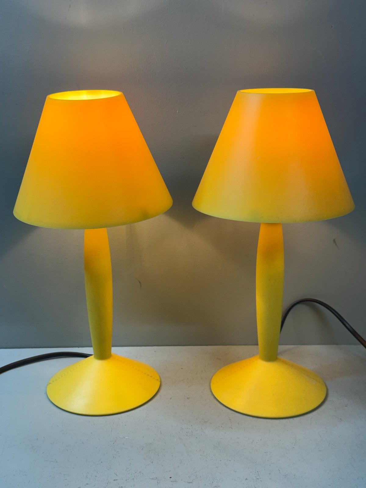 Set van 2 Flos Miss Sissi tafellampen - Philippe Starck, Huis en Inrichting, Lampen | Tafellampen, Ophalen of Verzenden, Gebruikt