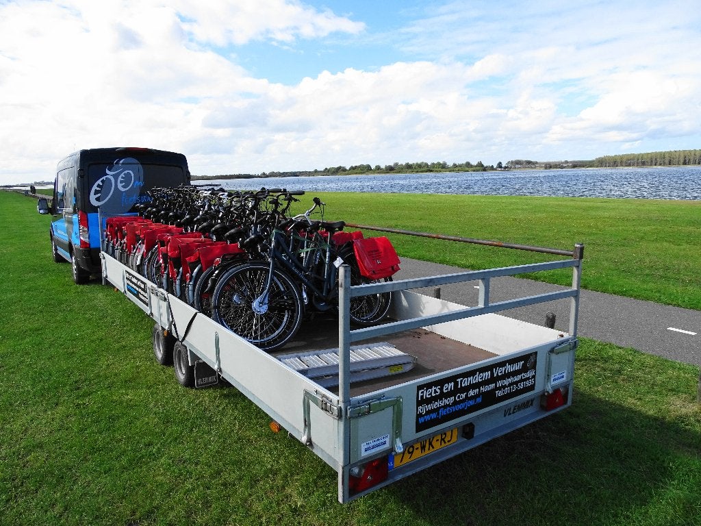 Verhuur fietsen Zeeland Wolphaartsdijk Veerse Meer, Ophalen, Versnellingen, Zo goed als nieuw, 57 tot 61 cm