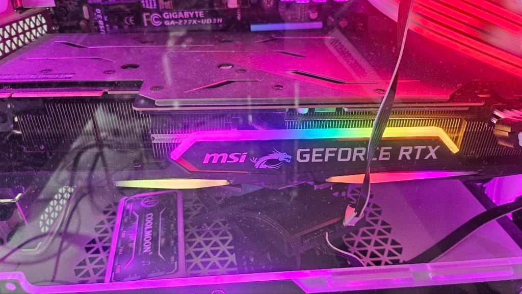 MSI GeForce RTX 2080 Gaming X Trio Videokaart, Computers en Software, Videokaarten, Ophalen, PCI-Express 3, GDDR6, Zo goed als nieuw