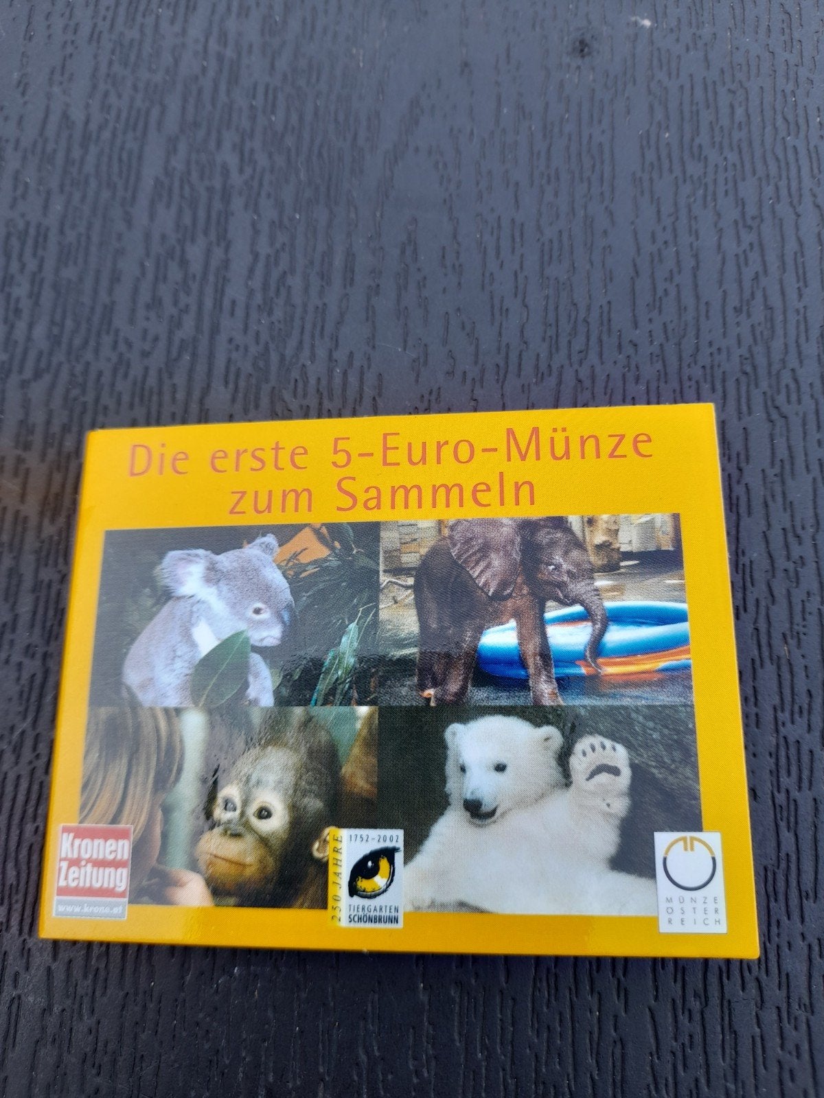 Oostenrijkse 5-euro munt 'Tiergarten Schönbrunn', Ophalen of Verzenden, Oostenrijk, 5 euro, Losse munt
