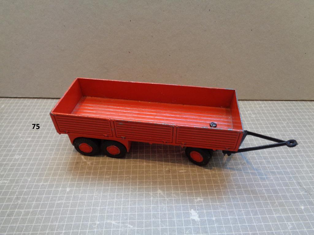 lion aanhangwagen met nieuwe schamel, Verzenden, Zo goed als nieuw, Bus of Vrachtwagen, Lion Toys