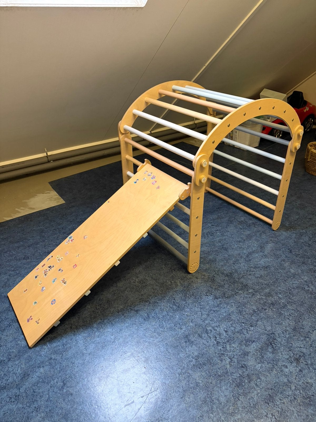 Houten klimrek - 4-delig, Kinderen en Baby's, Ophalen, Gebruikt, Overige typen