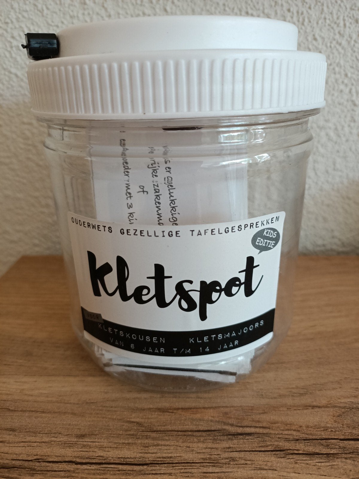 Kletspot  XL Editie - Ouderwets gezellige tafelgesprekken, Ophalen of Verzenden