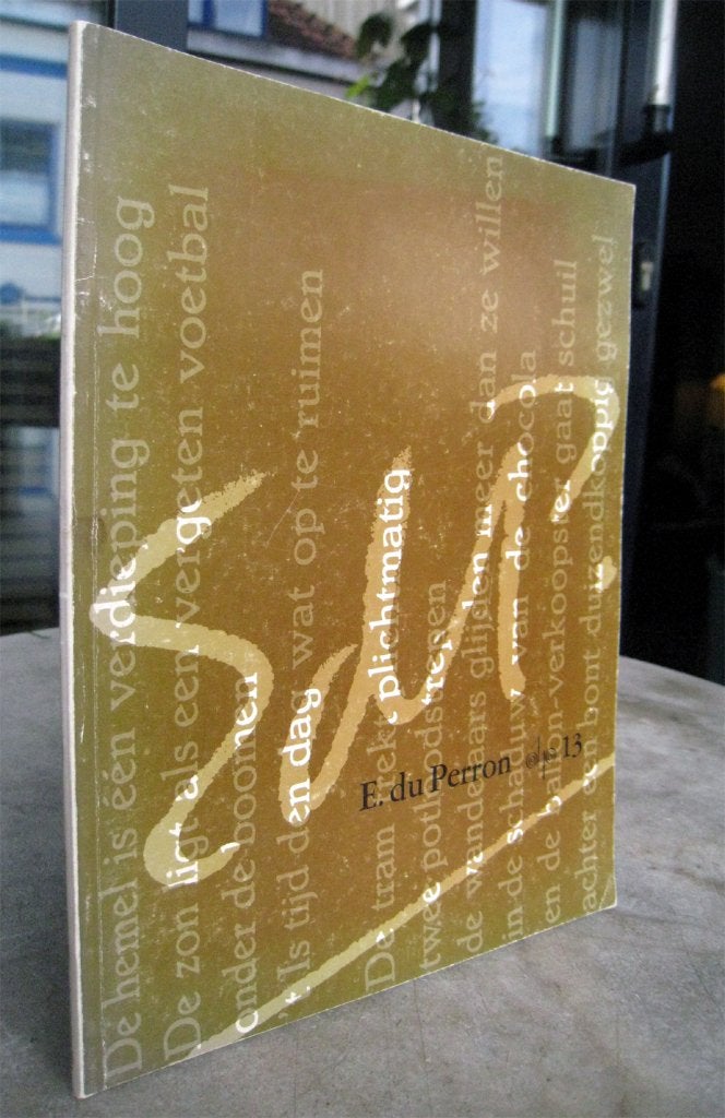 E. du Perron Schrijversprentenboek 13 (1980), Ophalen of Verzenden, Zo goed als nieuw
