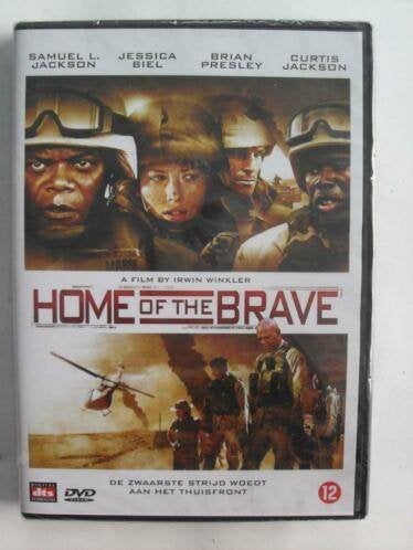 Home of the Brave (originele dvd) Samuel Jackson - NIEUW !!!, Vanaf 12 jaar, Ophalen of Verzenden, Nieuw in verpakking, Oorlog