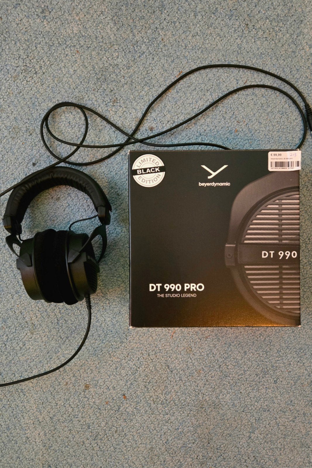 Beyerdynamic dt 990 black limeted edition 250 ohm
