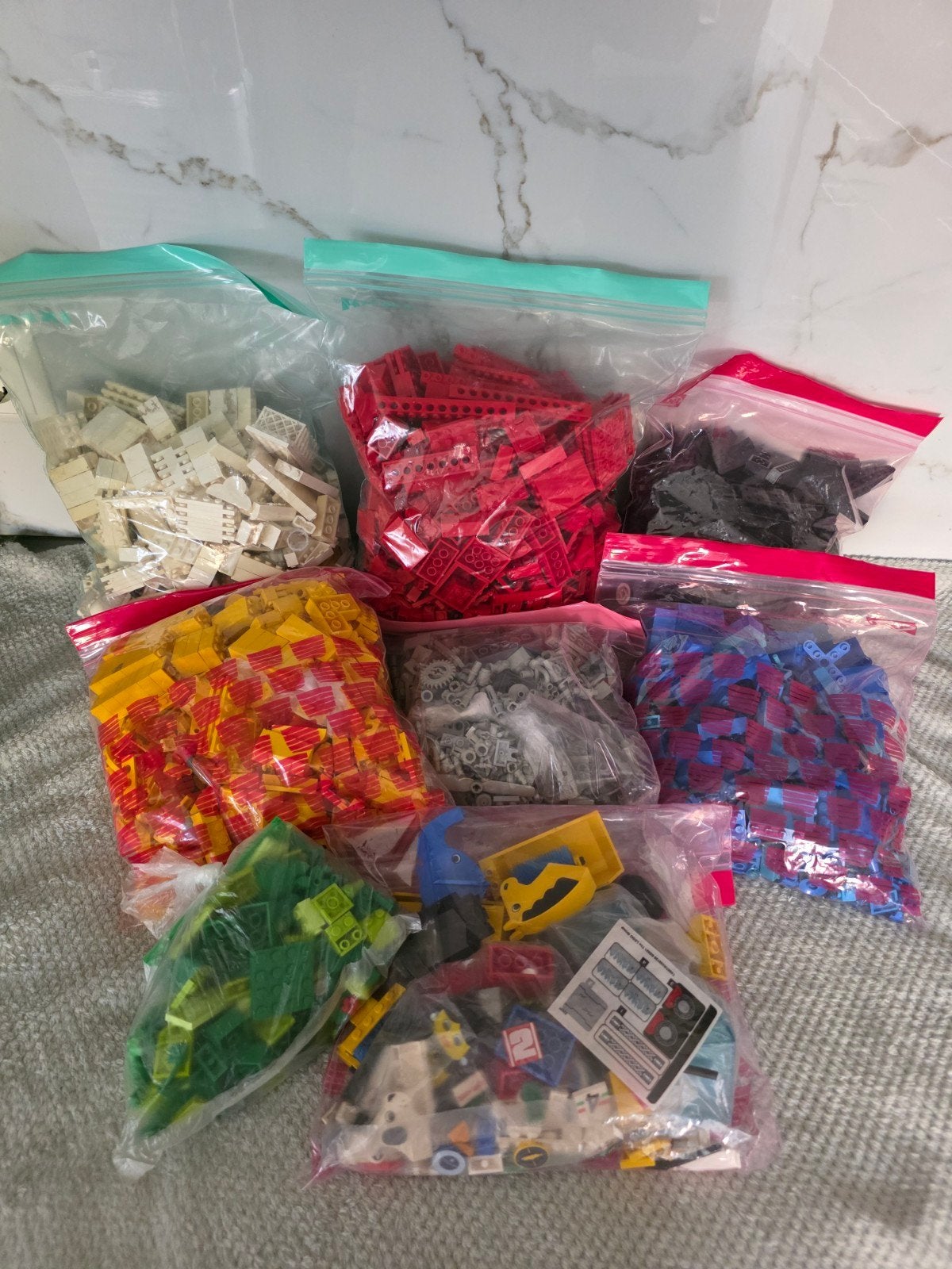 5 kg LEGO blokken gesorteerd op kleur | bulk partij, Kinderen en Baby's, Speelgoed | Duplo en Lego, Ophalen of Verzenden, Overige typen