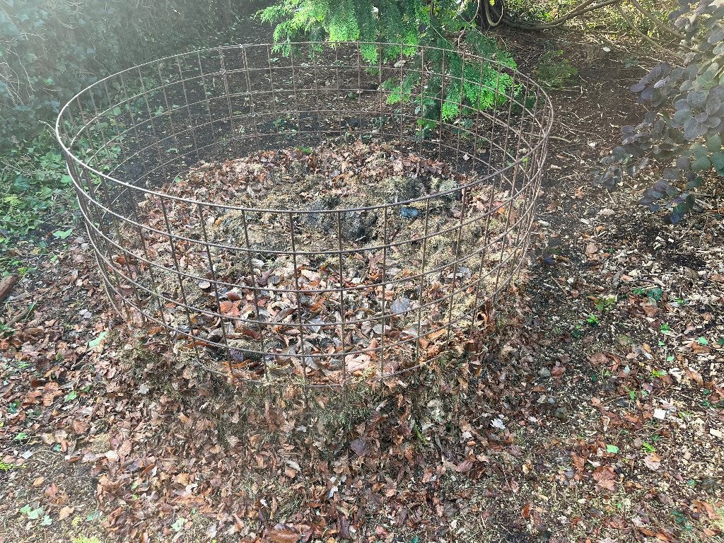 bladkorf, compostbak (ø160cm) van bouwstaalmat 10x10cm, 5mm, Ophalen, Compostbak